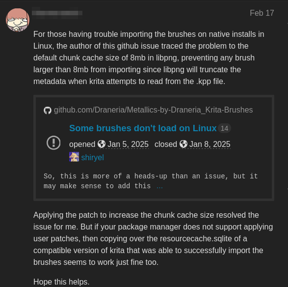 Comment that details a comprehensive solution